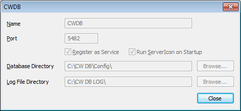 Database Instance Details