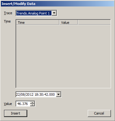 Insert/Modify Data