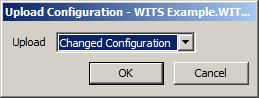 Upload Configuration - WITS Outstation